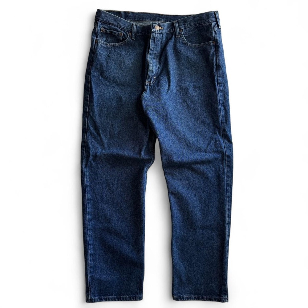 Wrangler Premium Quality Mens Straight Leg Jeans Blue 9760WDR 40x32
